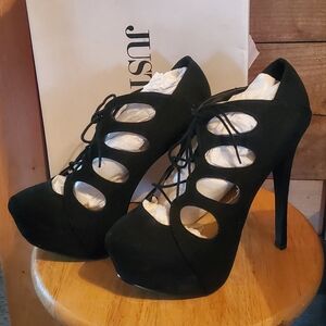 Brand New Sexy JustFab Black Women's Heels